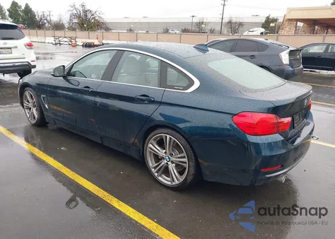 2017 BMW 440I Gran Coupe z USA, uszkodzony, nr VIN WBA4E3C36HG940393